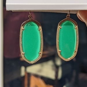 Classic Green Kendra Scott Earrings